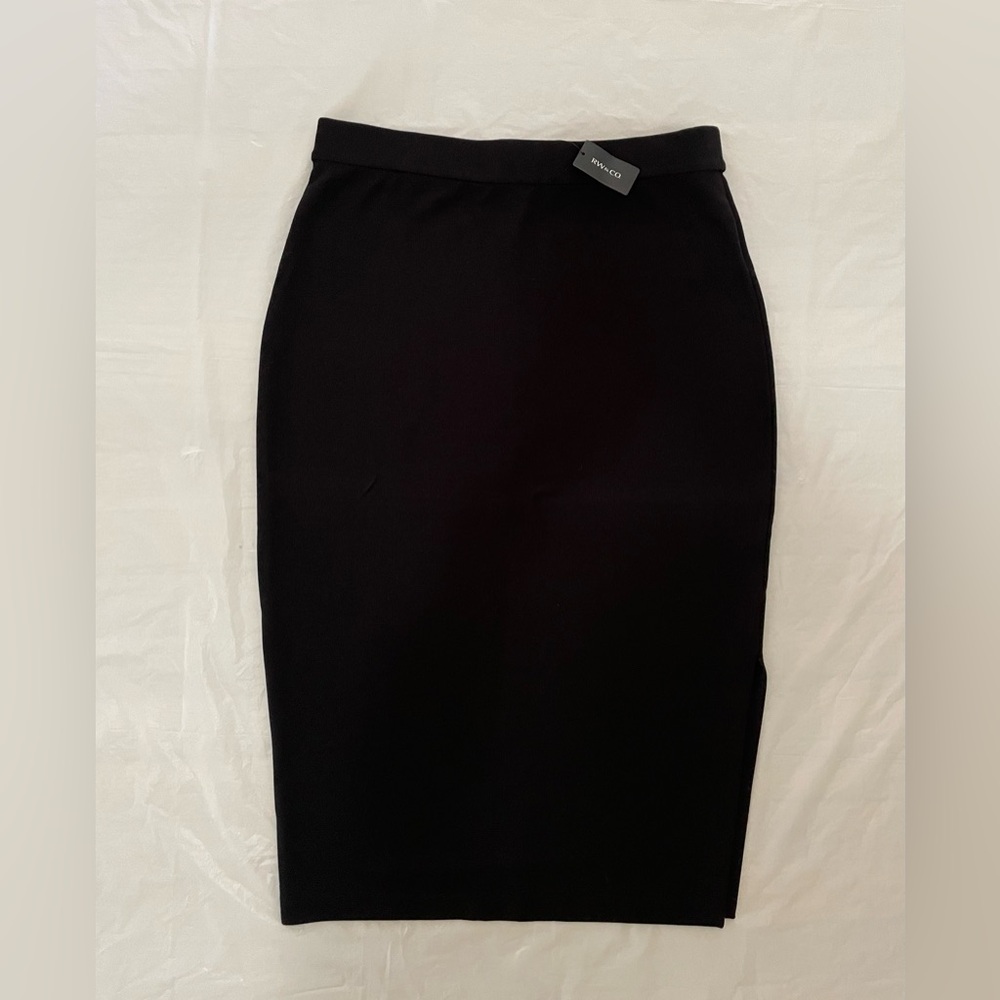 RW&CO midi skirt, black, size M